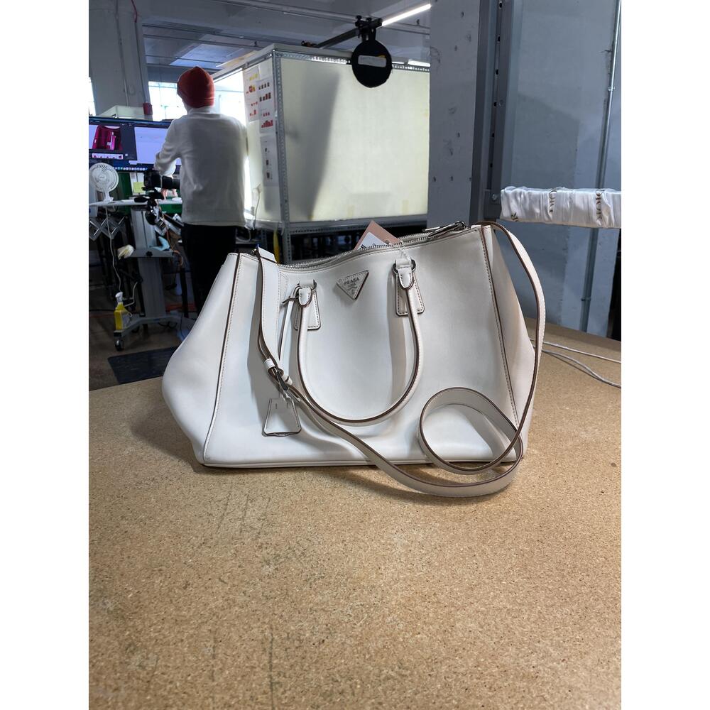 Prada Galleria Double Zip Tote Leather #237294P10B - Picture 9 of 9